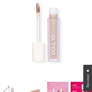 Doll 10 Smoothing Cream Eye Shadow in color Bisque